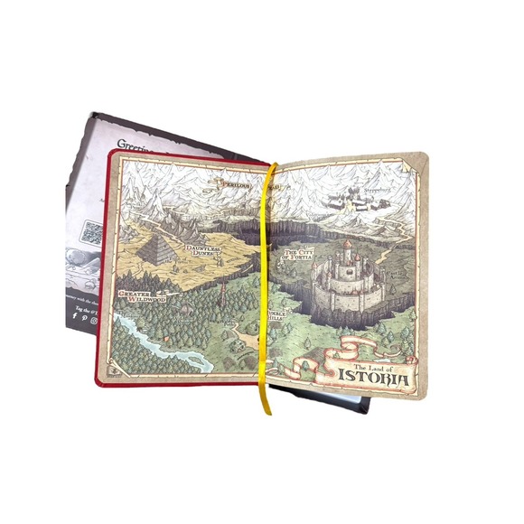 Hero's Journal Legend of Istoria Dragonfire Red by Nick Logan Vitellaro... - Picture 4 of 12